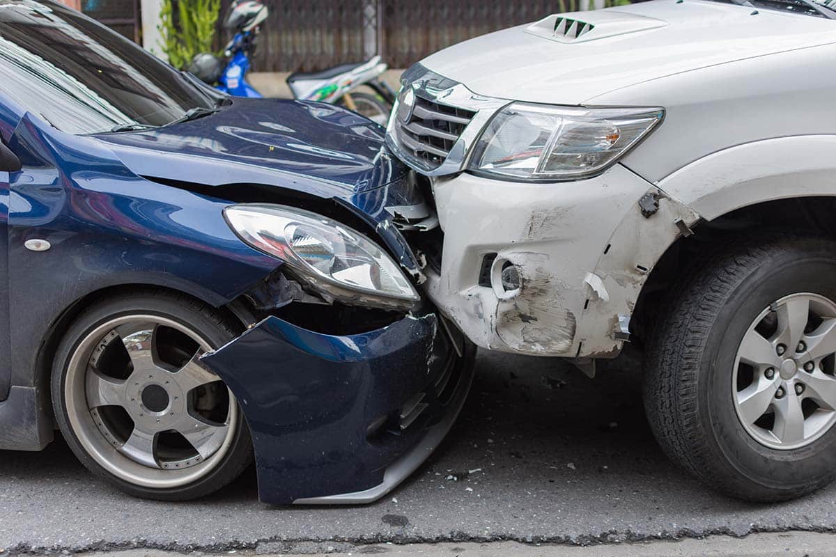 fender bender car crash